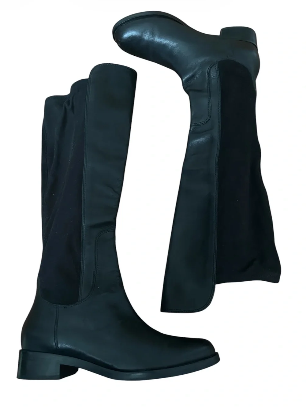 Cole Haan Whitley Nike Air Over The Knee Leather Stretch Boots Size 6B